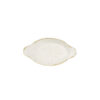 Stonecast Barley White Small Oval Eared Dish