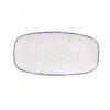 Stonecast Hints Indigo Chefs' Oblong Plate No. 3