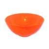 Colourful Terracotta Deep Round 19cm Bowl Tangerine