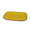 37cm x 27cm Rectangular Platter Yellow