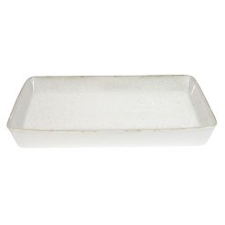 Stonecast Barely White Rectangle Baking Tray