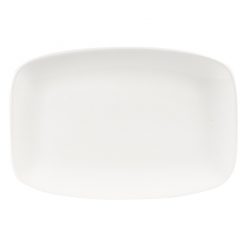 X Squared White Oblong Chefs Plate No. 8