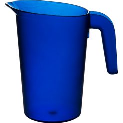 Virtually Unbreakable 1 Litre Trans Blue Jug