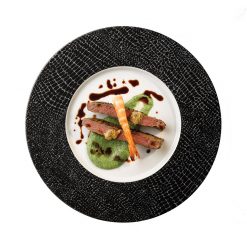 Caiman Printed Flat Coupe Plate 32cm