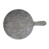Plastic Distressed Wood Round Paddle 12.5 Inch
