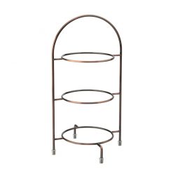 Mini Aged Copper Presentation Stand 12 Inch 30cm