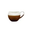 Monochrome Cinnamon Brown Bulb Mug 10.5oz
