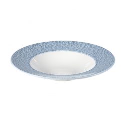 Isla Ocean Blue Wide Rim Bowl 28cm