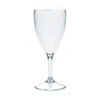 Diamond Wine Glass 9oz Lined 175ml Poly