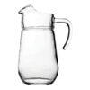 Bolero Glass Jug 2 1/8pt Ice Lipped