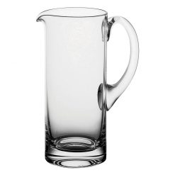 Contemporary Plain Lip Glass Jug 2 3/4pt