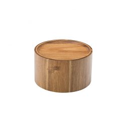 Acacia Punch Barrel Stand / Bowl 8.5 inch 21.5cm