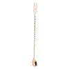 Fork End Bar Spoon 32cm Copper