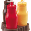 Sauce Bottle Yellow Plastic 100cl