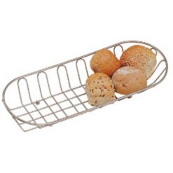 Display Basket Metal Oblong 36 x 14cm