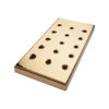 Drainer & Drip Tray Brass Rectangular