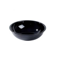 Bowl Black Polycarbonate Round 20.3cm
