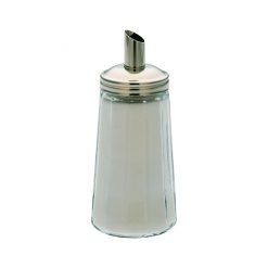 Sugar Pourer Clear Glass & Chrome 28cl