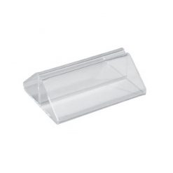 Tent Menu Holder Clear Perspex 7cm