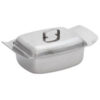 Butter Dish S/S Oblong 227gram