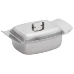 Butter Dish S/S Oblong 227gram
