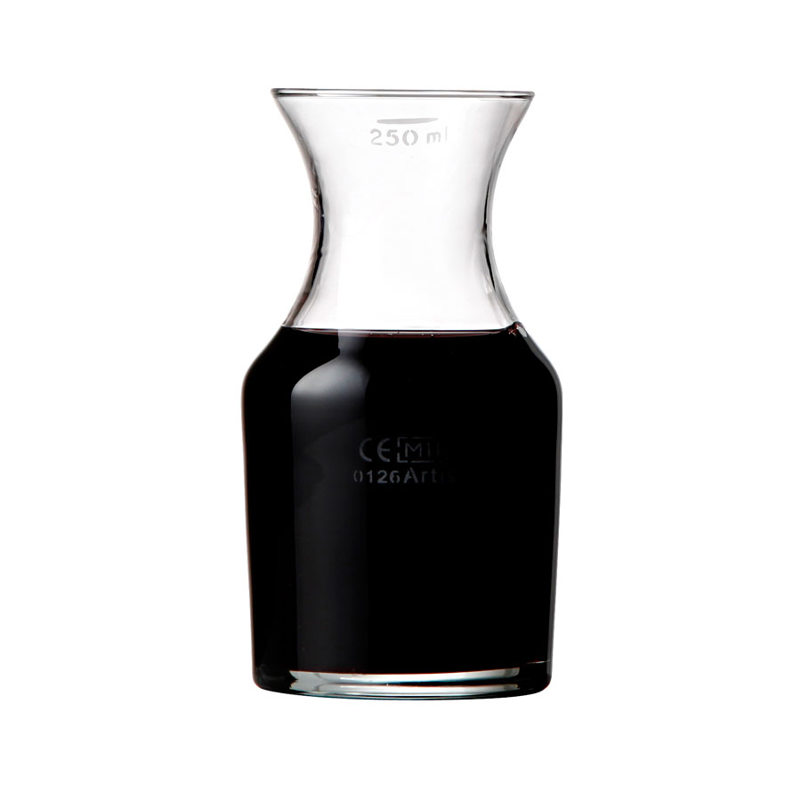 Carafe CE Stamped 0 1/4ltr Lined 1 Carafe CE Stamped 0 1/4ltr Lined