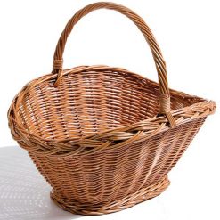 Display Basket Loop Handle Oval 45 x 30 x 25cm