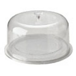 Cake Tray & Cover Plastic Round 30cm