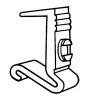 Table Skirting Clips Grommet attachment