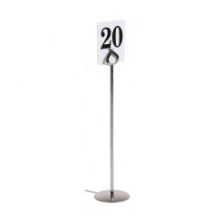 Table Number Stand Stainless steel 40cm