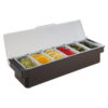 Garnish Dispenser 6 Compartments