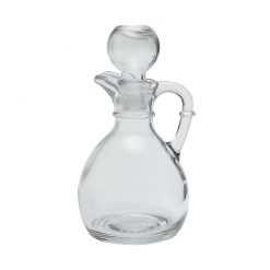 Oil Or Vinegar Clear Glass With Stopper 17cl