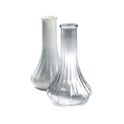 Bud Vase Clear Polycarbonate 15cm