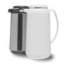 Vacuum Jug 1ltr Glass Liner White Finish