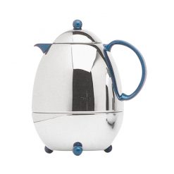 Vacuum Jug 1ltr Glass Liner Blue Handle