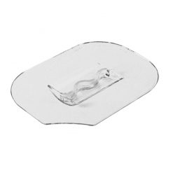 Lid For Crock Clear Oblong 17x13.1cm