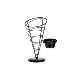 Stylish Powder Coated Appetiser Cone