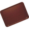 Mahogany Tray Laminated Oval 26 x 20cm
