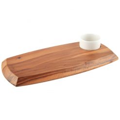 Classic Athena Serving Board 1 Sauce Bowls
