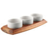 Classic Athena Serving Board 3 Relish Bowls