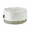 Stelton Large Bread Bag, Sand/White