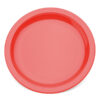 Plate Narrow Rim Red 17cm Polycarbonate