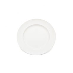 Plate Broad Rim White 24cm Polycarbonate