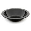Bowl Stone Rim Black 17cm Polycarbonate