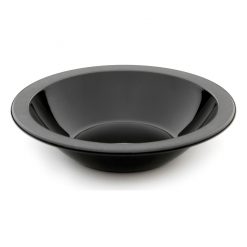 Bowl Stone Rim Black 17cm Polycarbonate