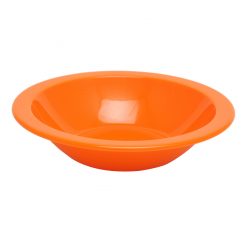 Bowl Stone Rim Orange 17cm Polycarbonate