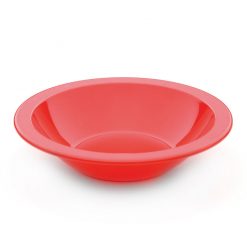 Bowl Stone Rim Red 17cm Polycarbonate