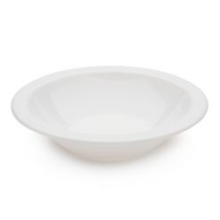 Bowl Stone Rim White 17cm Polycarbonate