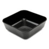 Dish Square Black 10cm Polycarbonate