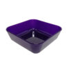 Dish Square Purple Sparkle 10cm Polycarbonate